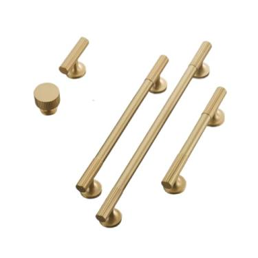 Imagem de Puxadores de móveis lineares de latão, antigo, níquel fosco, prata, armário, cômoda, caixa de sapato, gaveta, puxador, sb, l, china