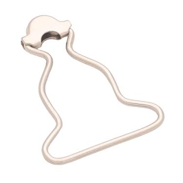 Imagem de Suspensório de clipe de fechamento geral com fecho de calcinha Dungaree da Amanaote de 3,17 cm