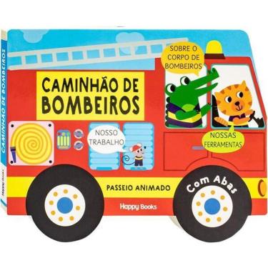Imagem de Passeio Animado - Um Livro com Abas: Caminhão de Bombeiros
