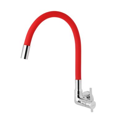 Imagem de Torneira Cozinha Gourmet Color 1/2 Parede com Arejador 2266 Marchezan Vermelho