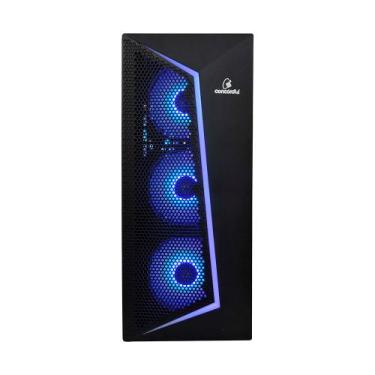 Imagem de Gabinete Gamer Concórdia Storm X360 Rgb Com Fans e Fonte 500w 80 Plus 
