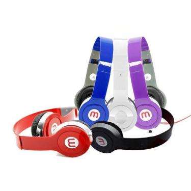 Imagem de Headphone Dobrável com Fio P2 3.5mm - KA-867 - Kapbom