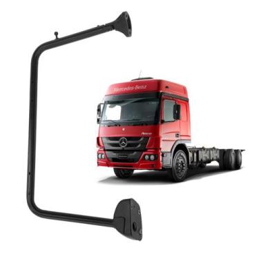 Imagem de Braço Retrovisor c Auxiliar MB Axor Atego 2007/2013 28mm LD - Fabbof