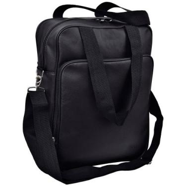 Imagem de Bolsa Feminina Universitária Faculdade Notebook Rafi 1106, Preto