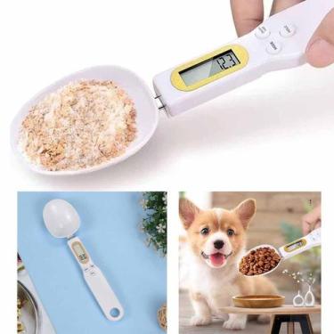 Imagem de Colher Balança Digital Lcd Dosadora Tempero Alimento Comida Cozinha Nu