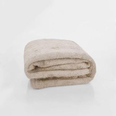 Imagem de Manta Casal Microfibra Lisa Celta Bege - CORTTEX, Bege