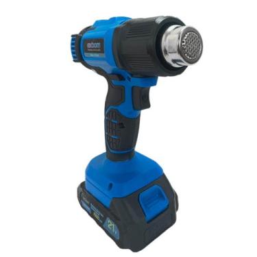 Imagem de Soprador Térmico Máquina De Ar Quente Potência 320w Baterias 21v 10000