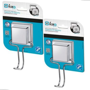 Imagem de Kit 2 Suporte Porta Toalha Toalheiro de Rosto Para Banheiro Nicho Sem 