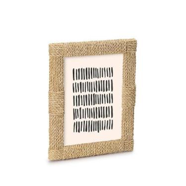 Imagem de PORTA-RETRATO POLIRESINA ESTILO FIBRA NATURAL 15X20cm - Mart