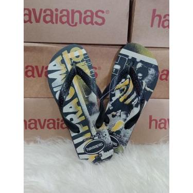 Imagem de HAVAIANA TOP ATHLETIC FC Coleção 2024/25 - HAVAIANAS, Preto, Preto, 39