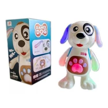 Imagem de Brinquedo Cachorro Robô Dançante, Luz, Musical (Azul) - Fungame