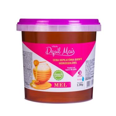 Imagem de Cera Depilatória Hidrossolúvel Mel 1300g Depil Mais