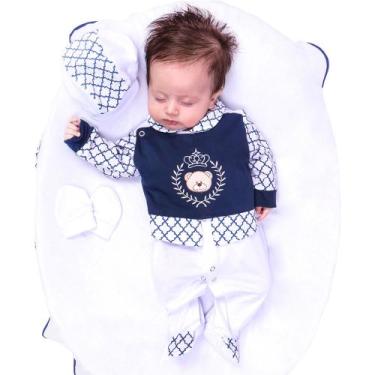 Imagem de Saida Maternidade Príncipe Urso 4 Pcs Envio Imediato - Pandora Baby En