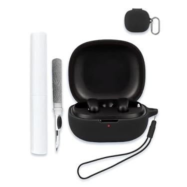 Imagem de Capa para Soundcore by Anker P20i, capa protetora de silicone macio, portátil, resistente a arranhões, resistente a choques, compatível com Anker Soundcore P20i, capa rígida com kit de limpeza,