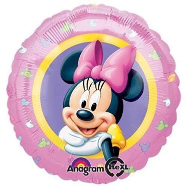 Imagem de Anagram Balão de alumínio Minnie Portrait, 45,72 cm, multicolorido