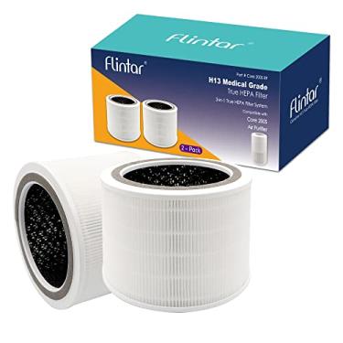 Imagem de Flintar Filtros de substituição Core 200S True HEPA, compatível com purificador de ar LEVOIT Core 200S Smart WiFi, conjunto de filtros HEPA True H13 de 3 estágios, Core 200S-RF, pacote com 2