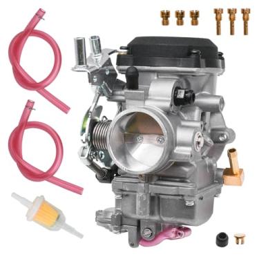 Imagem de Cylinman Carburador CV40 de 40 mm adequado para Harley Davidson Touring Softail Dyna FXR Sportster 883 XL883 1200 XLH120 Substituição 27421-99C, 27490-04, 27465-04, 27031-95, 27490-96,2744 14-999 ,