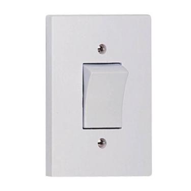 Imagem de Interruptor Simples 10A Para Áreas externas e internas IP44 64201 Aqua