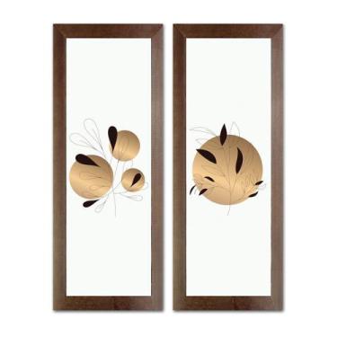 Imagem de Kit 2 Quadros Decorativo para cozinha Sala Quarto Área Gourmet restaur