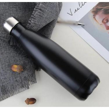 Imagem de Garrafa Térmica Coke Bottle Camp Academia Inox 500ml A Vacuo - M&C, Pr