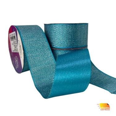 Imagem de Fita Cetim Lurex 38mm  Presente  Lembrancinha  Laços - Cinderela Fitas