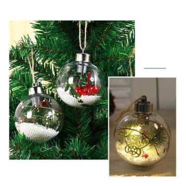 Imagem de Mini Globo Led Árvore Natal Pisca Pisca Enfeite Natalino - natal fest