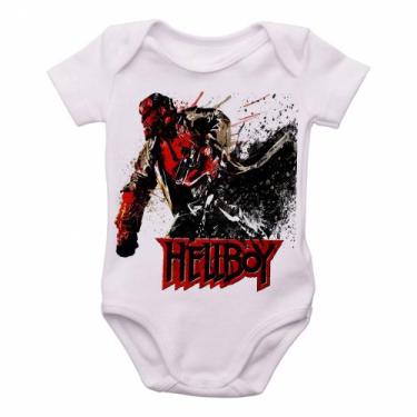 Imagem de body nenê criança roupa bebê  HellBoy Pistol - Empório Dutra, M   ( 2-