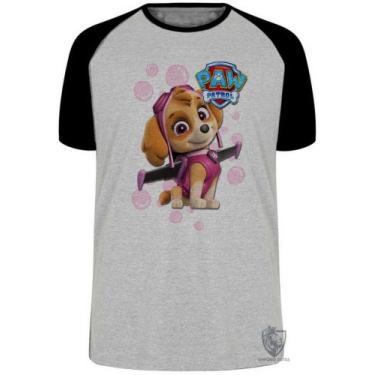Imagem de Camiseta  Patrulha Canina Skye Blusa Plus Size extra grande adulto ou 