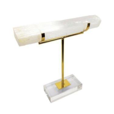 Imagem de Escultura Decorativa Abstrato Maior Marmore no Suporte Luxo - LUXdécor