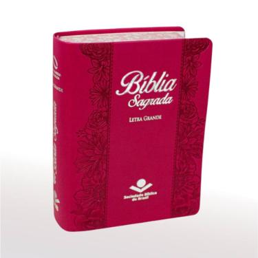 Imagem de Bíblia Sagrada Nova Almeida Atualizada Letra Grande Pink