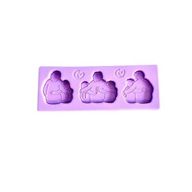 Imagem de F1708 molde de silicone avós confeitaria biscuit - confeitaria dos mol