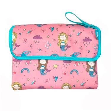 Imagem de Trocador Fraldas Bebe Portátil com alça Sereias - do Rn a 3 anos - Cici e Ben