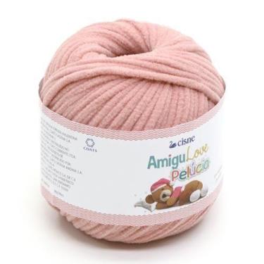 Imagem de Linha AmiguLove Pelúcia 90 Metros - Cisne, 006 OLD ROSE