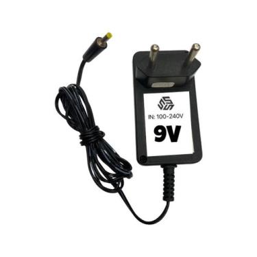 Imagem de Fonte 9v 1.5a P/ Dvd Portatil Powerpack Pino Dvd. - SÓ FONTES