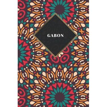 Imagem de Gabon: Ruled Travel Diary Notebook or Journey Journal - Lined Trip Pocketbook for Men and Women with Lines