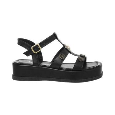 Imagem de Papete Feminina Flat Blogueira Plataforma Verão Original - Stessy Shoe