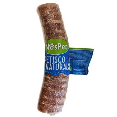 Imagem de Petisco Desidratado Natural P/ Cães Nospet Traqueia Bovina