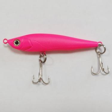 Imagem de SEASKY Isca rígida para lápis de afundamento Vibe de 6,5 cm (2 9/40.6 cm) com gancho de agudos, para água salgada de água doce, robalo, lúcio, truta (07)