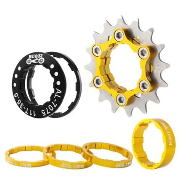 Imagem de ZOCKZ Roda dentada de cassete de velocidade única 12/13/14/15/16/17/18/19/20/21/22T MTB Kit de conversão de velocidade única bicicleta roda dentada de cassete de bicicleta de velocidade única para