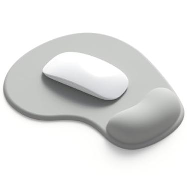 Imagem de Mouse pad de escritório com suporte de pulso de gel - mouse pad ergonômico para mesa para jogos - design gamepad base de borracha para laptop - silicone antiderrapante superfície texturizada especial