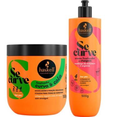 Imagem de Kit Finalização Se Curve Finalizador Curva e Cola + Creme Finalizador 