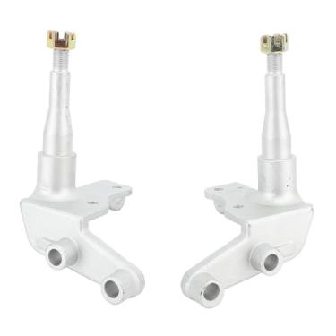 Imagem de 1 par de Eixo Junta do Suporte de Direção de 14mm para a Go Kart Quad Bike ATV UTV Liga de Aço Junta de Direção de Alta Resistência