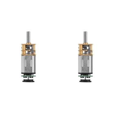 Imagem de 2 PCS GBMQ GM12BY20 DC 6 V 2 W Micro Motor de Redução de Velocidade Mini Motor Com Codificador de Hall de Disco Magnético 60 RPM