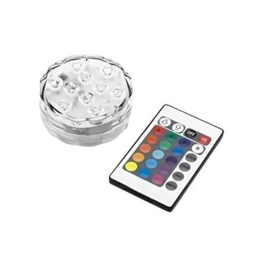 Imagem de Luminária Led Luz Luzes Coloridas Com Controle Remoto Iluminação Decorativa Para Festas Aquário Sala Cozinha Moderna Varanda