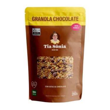 Imagem de GRANOLA TIA SONIA CHOCOLATE 200G
