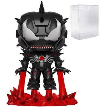 Imagem de Pop Marvel: Venom – Boneco de vinil Funko Homem de Ferro Venomizado (junto com capa protetora de caixa compatível)