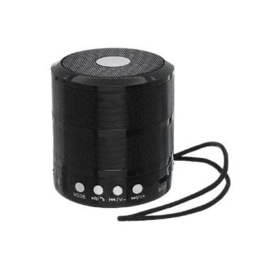 Imagem de Caixa Caixinha Som Portátil 5w Mp3 Micro Sd Usb Radio Fm Ws