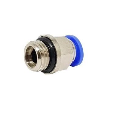 Imagem de Conector Engate Rápido Tubo Pu 8mm X Rosca 1/2 Bsp - 5pçs