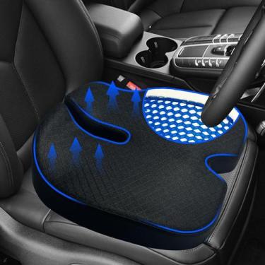 Imagem de Almofada de assento de carro TOYALI Memory Foam X Large Honeycomb Gel