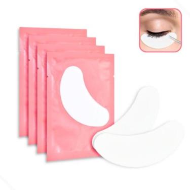 Imagem de 200 Unidades Pad Gel (100 Pares) Protetor de Pálpebras Alongamento Cíl